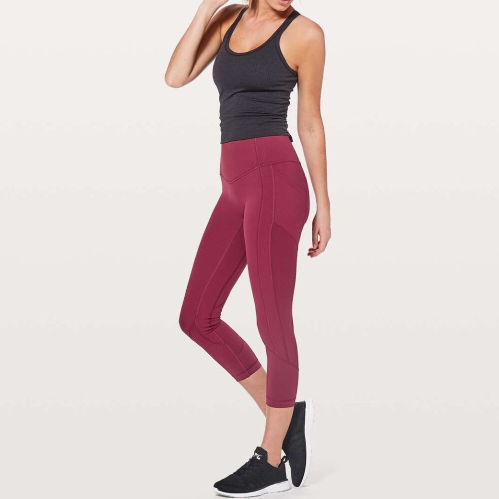 Lululemon All The Right Places Crop II *23" Size 6